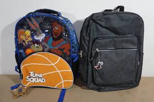 NEW Backpacks - Space Jam, Marvel