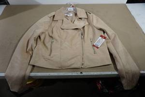 NEW BB Dakota by Steve Madden Faux Suede Moto Jacket - XL