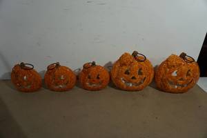 Decorative Hanging Jack O Lanterns