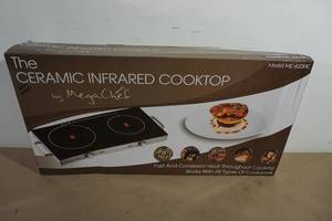 NEW Mega Chef Ceramic Infrared Cooktop
