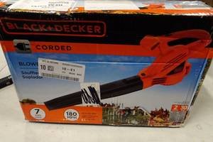 Black and Decker Corded 7 Amp Leaf Blower