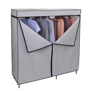 NEW Honey Can Do 60 Wide Double Door Portable Wardrobe