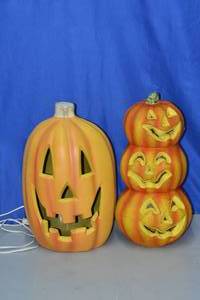 Light up pumpkin
