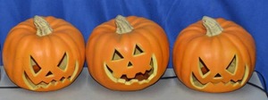 Light up pumpkin