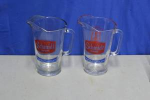 Schmidt beer pitchers