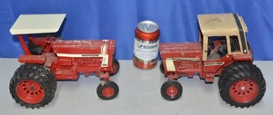 International Hydro and 1586 tractors