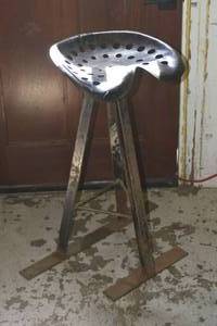 Metal Saddle chair