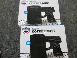 2 the gun coffee mugs ...