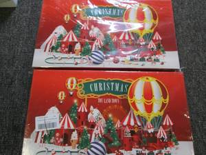 2 christmas toyland towns ...