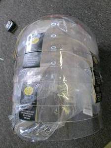 6 tray covers ...