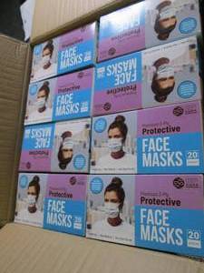 4 cases of 3-ply disposable protect...