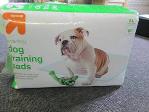 package of 50 XL dog training pads...
