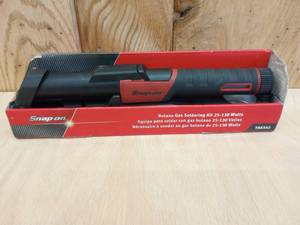 lot 4 image: Snap-On Butane Gas Soldering Kit 25-130 Watts