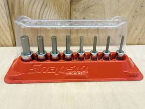 lot 65 image: Snap-On 38 Drive Standard Allen Head Sockets