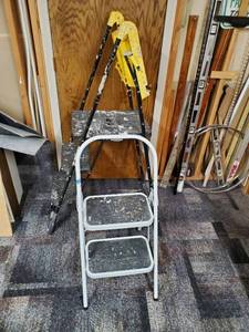 lot 256 image: Step Ladder and Step Chair