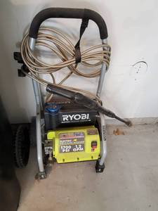 lot 101 image: Ryobi 1700 PSI Electric Presure Washer