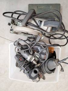 lot 138 image: Collection of Power Tools