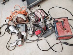 lot 140 image: Collections Of Power Tools