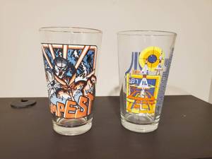 lot 214 image: Two Vintage Atari Glasses