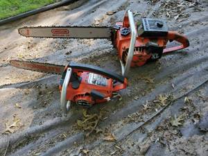lot 35 image: Two Chainsaws
