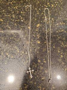 lot 60 image: Sterling Silver Necklace And Pendant