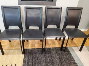 lot 69 image: Set Of Four Dining Chairs