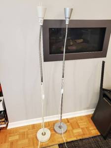 lot 74 image: Two Floor Lamps