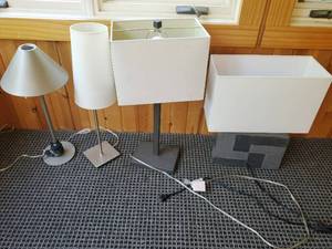 lot 75 image: Four Table Lamps