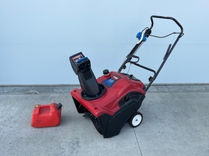 Toro Snow Thrower and Gas Can