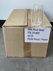 Case of 48 NWA High Ball Glasses