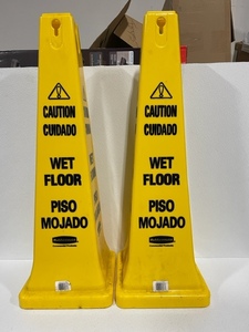 Wet Floor Safety Cones