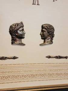 lot 85 image: Classical Roman Wall Clock