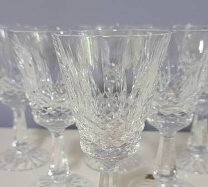 lot 22C image: Set of Waterford Lismore Fine Crystal Glassware - 6 Apertifs