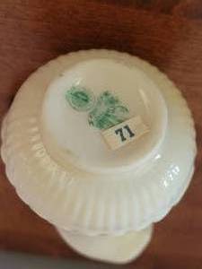 lot 23 image: Adorable Miniature Beleek Porcelain Creamer