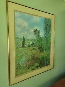lot 112 image: Amazing Fine Art Print by Claude Monet