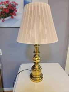 lot 127 image: Stiffel Brass Table Lamp
