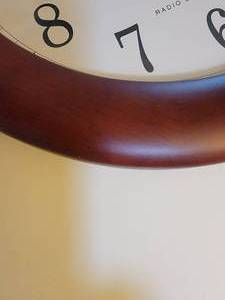 lot 142 image: La Crosse Technology Radio Controlled Wall Clock