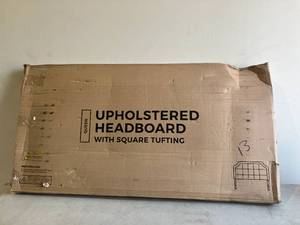 lot 76 image: LUCID Headboard upholstered with Edges