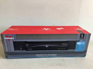 lot 86 image: Vornado Transom 26 in. 4 Speed Low Profile Window Fan