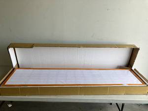 lot 34 image: Oriental Furniture  5-Panel Honey Wood Folding Shoji Style Room Divider