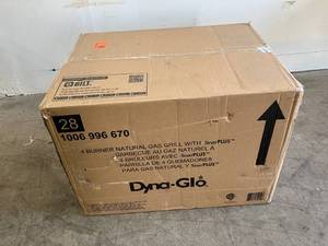 lot 36 image: Dyna-Glo 4-Burner Natural Gas Grill in Matte Black with TriVantage Multi-Functional Cooking System