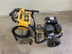 lot 93 image: DeWalt DXPW3625 3600 PSI and flow of 2.5 GPM. gas-powered pressure washer offering a maximum water pressure of