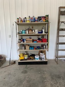 Metal Store Shelf