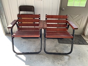 Wood Lawnchairs