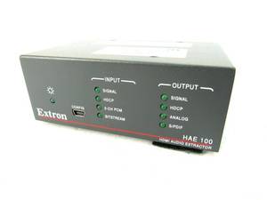 Extron HAE 100 HDMI Audio Extractor With Power Adapter Included