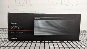 Lot of 2x MAXX 1 WiFi  Bluetooth Stereo Speakers - Black NEW