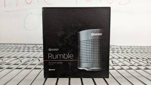 Lot of 2x Rumble Portable Bluetooth Speaker - Silver NEW