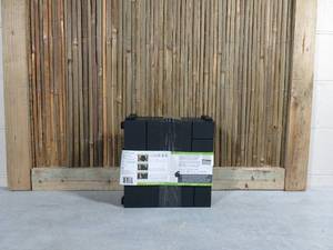 lot 10 image: Multy Home Deck Tile 12 inch x 12 inch Mosaic Slate - 10 Pack