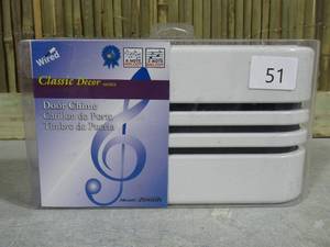 lot 51 image: Desa Classic Decor Series-Wired Door Chime