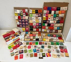 Large Group Of Misc. Vintage Matchbooks